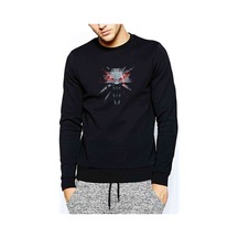 The Witcher Baskılı Siyah Erkek Sweatshirt (529010713)