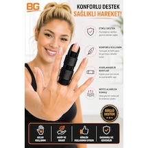 Parmak Ateli Ayarlanabilir Parmak Sabitleyici Atel Nefes Alabilen Parmak Koruyucu Aparat Finger Splint