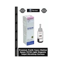 Premium Pratik Yazıcı Makine Epson T6736 Light Magenta İnkjet Mürekkep Kartuşu