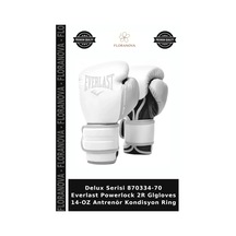 Delux Serisi 870334-70 Everlast Powerlock 2r Glgloves 14-oz Antrenör Kondisyon Ring Çok Renkli