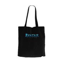 Avatar The Way of Water Siyah Kanvas Bez Çanta Siyah