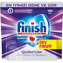 Finish Quantum Bulaşık Makinesi Deterjanı 100 Tablet