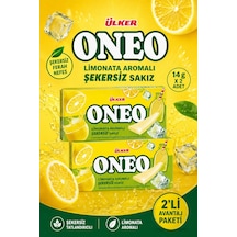 Oneo Slims Limonata Aromalı Sakız 14 G 2 Paket