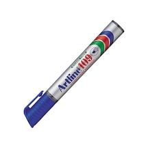 Artline 109 Permanent Marker Mavi kesik Uç Mavi
