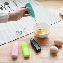 Ulzyvf Yumurta Yeşil Yeşil Süt Süt Paslanmaz Mutfak Mini Köpürtücü Kahve Kahve Ev Elektrikli Çırpıcı Çelik Çay Blender Vw Yeşil