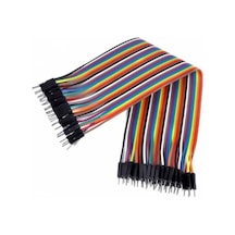 Arduino Erkek-Erkek Jumper Kablo 40 Adet 30 Cm / Arduino Kablo N11.1505