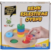 Mey İthalat Kr136 Renkli Halka Eşleştirme Oyunu
