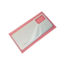 Oppo A16 Arka Pil Batarya Kapağı Gri