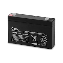 Ttec 6V 7Ah Bakımsız Kuru Akü