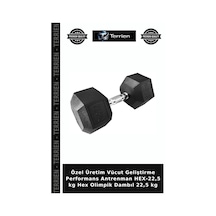 Özel Üretim Vücut Geliştirme Performans Antrenman Hex-22,5 Kg Hex Olimpik Dambıl 22,5 Kg Diğer
