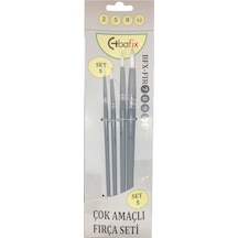 Bafix Fırça Seti Set-5 Sap Gri 2-5-8-12 4 Lü Bfx-fır70905