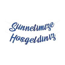 2 Paket Kaligrafi Banner Sünnetimize Hoşgeldiniz - Parti Süsü 0 - 99