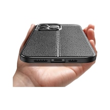 Apple Uyumlu iPhone 13 Pro Uyumlu Zore Niss Silikon Kılıf-siyah Siyah -