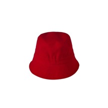 Unisex Basic Bucket Şapka Kırmızı