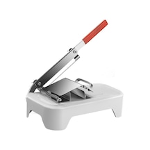 Rogfer Kuzu Dilimer Ev Manuel Sebze Kesici Et Dilimleyici Beyaz , Boyut:beyaz Beyaz Beyaz