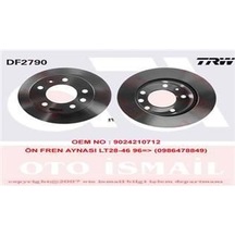 TRW DF2790 FREN DİSKİ ÖN LT28-35 96-06 LT28-46 96-06 / SPRINTER 9