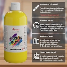 Sarı Akrilik Boya 500 Gr 0000 Clear