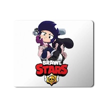 Brawl Stars Bibi And Bull Logolu Baskılı Mouse Pad Mousepad Baskılı Mousepad Mouse Pad