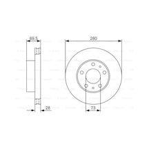 Peugeot Boxer 2.2Hdi 2011-2015 Bosch Ön Disk 2 Adet N11.3381