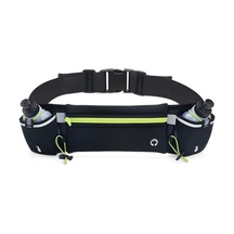 Yunboo Yeşil Spor Bel Çantası - Su Sise Tasiyici, Telefon Ve Kartlık Bölmeli, Su Geçirmez Malzeme, Unisex Spor Kullanıma Uygun Çok Renkli