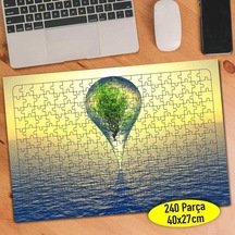 Temiz Çevre Temiz Dünya 240 Parça Puzzle Yapboz-92751023