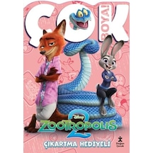 Disney Zootropolis 2 - Çok Boya Çıkartmalı Dev Boyama Kitabı