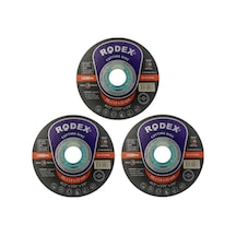 Rodex İnox Metal Kesici Taş Disk 115 x 1 Mm 3 Adet