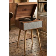 Mtx-1290 Nostaljik Ayaklı Pikap Plak Çalar, Şarjlı, 3 Devirli, Bluetoothlu, Ahşap Diğer