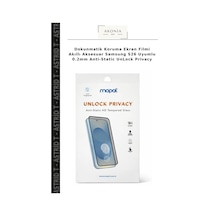 Dokunmatik Koruma Ekran Filmi Akıllı Aksesuar Samsung S26 Uyumlu 0.2mm Anti-static Unlock Privacy