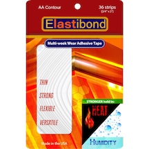 True Tape Elastibond Protez Saç Bandı 36 Adet Oval Aa (2Cmx7.5Cm)