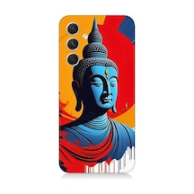 Samsung Galaxy A24 Uyumlu Budha Heykeli Desenli Silikon Kılıf