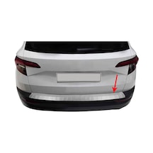 Skoda Karoq 2017 Krom Arka Tampon Eşiği P.Çelik