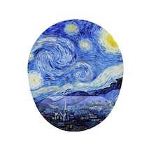 Van Gogh Yıldızlı Gece Bilek Destekli Mousepad