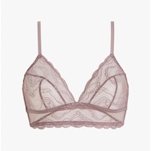 Calvin Klein Unlıned Trıangle, Lko Pembe Kadın Bralet