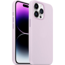 Buff Apple Uyumlu iPhone 14 Pro Max Rubber Fit Kılıf Lila