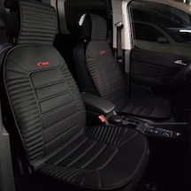 Space Oto Koltuk Minderi, Volkswagen Araçlarla Uyumlu 2'li Set Özel Tasarım Minder Premium 001