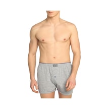 Erkek Gri Penye Havlu Bel Boxer Gri