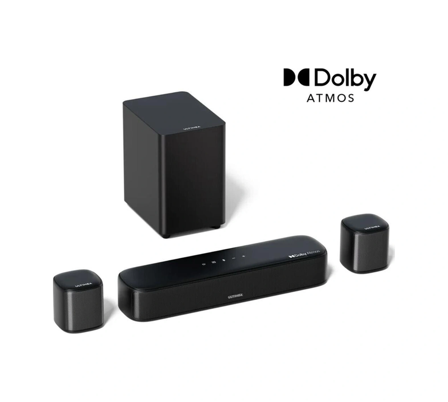 Aura A50 Pro 5.1 Kanallı Dolby Atmos Özellikli Sound Bar, Subwoofer Surround Hoparlör U2523-112962