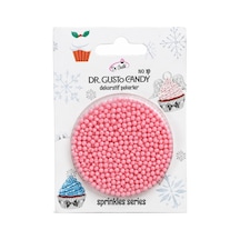 Dr. Gusto 2 Mm Bebe Pembe Candy Boncuk Pasta Süsleme Şekeri