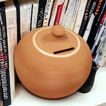 Toprak Küp Kumbara Küçük Boy 22 Cm Kırılarak Açılır