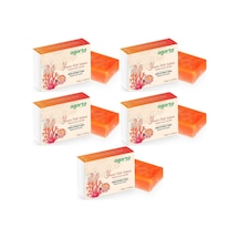 Agarta El Yapımı Doğal Sabun 150gr Yosun Özlü 5 Li Set Yosun
