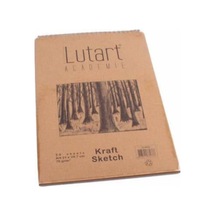 Kahverengi Kraft Çizim Bloğu 70gr 50 Yaprak La-ska6