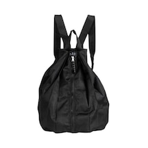 Pazly Açık Hava Spor Sırt Çantası Katlanır Seyahat Çantası Siyah Renk Siyah