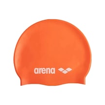 Classic Silicone Unisex Turuncu Yüzücü Bone 91662106 Çok Renkli