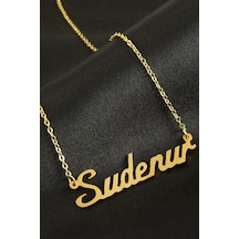 Sudenur - 212 - İsimli - Glblseme - Kolye -sarı altın