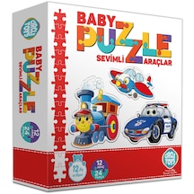 Circle Toys  Baby Puzzle Sevimli Araçlar