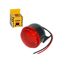 Carub 12v Geri Vites Siren Mini 6 Sesli Plastik Işıklı 5 Cm Br2740710