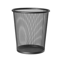 Art Moon Mesh / 699768 / Kağıt Sepeti File Çöp Kovası Siyah Ofis / Çelik, Siyah / 12 L Kapasite / 26,5 X 29,5 Cm