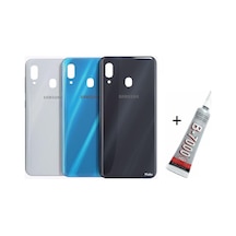 Samsung A20 Arka Batarya Pil Kapağı Siyah B7000 1