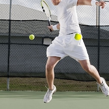 Powertı-1 Adet Şeffaf Tenis Topu Klip Plastik Tenis Eğitim Sarı
